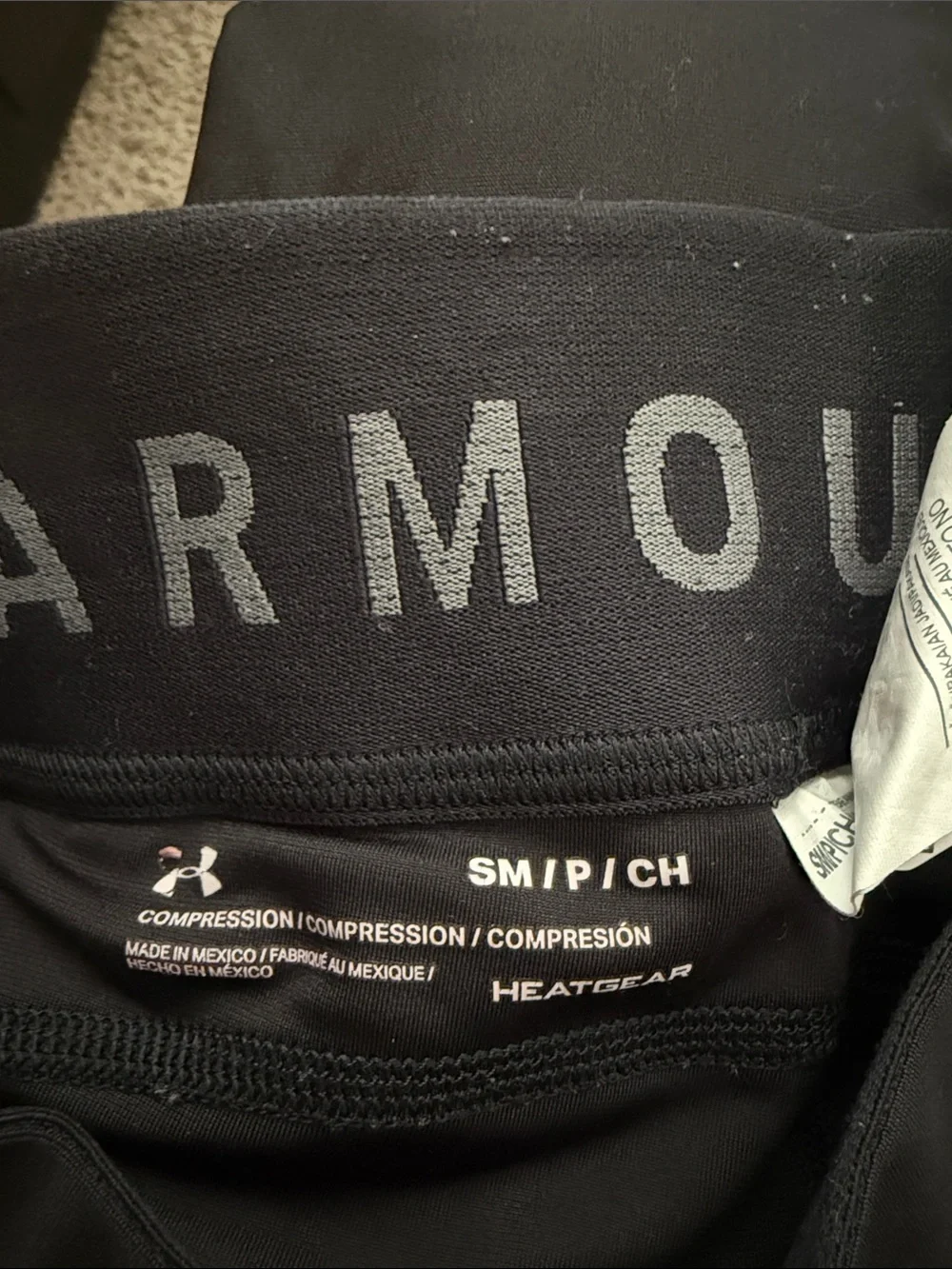 Under Armour Black Performance Leggings